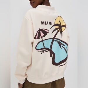 Parke Miami Fleece Mockneck